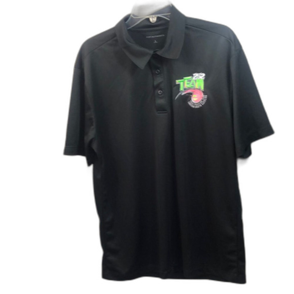 Port Authority Team Eastern NC Black‎ Polo Shirt Golf Activewear